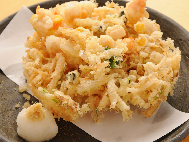 かき揚げの天ぷら粉の分量とは 小麦粉でも代用できる 調味料の百科事典
